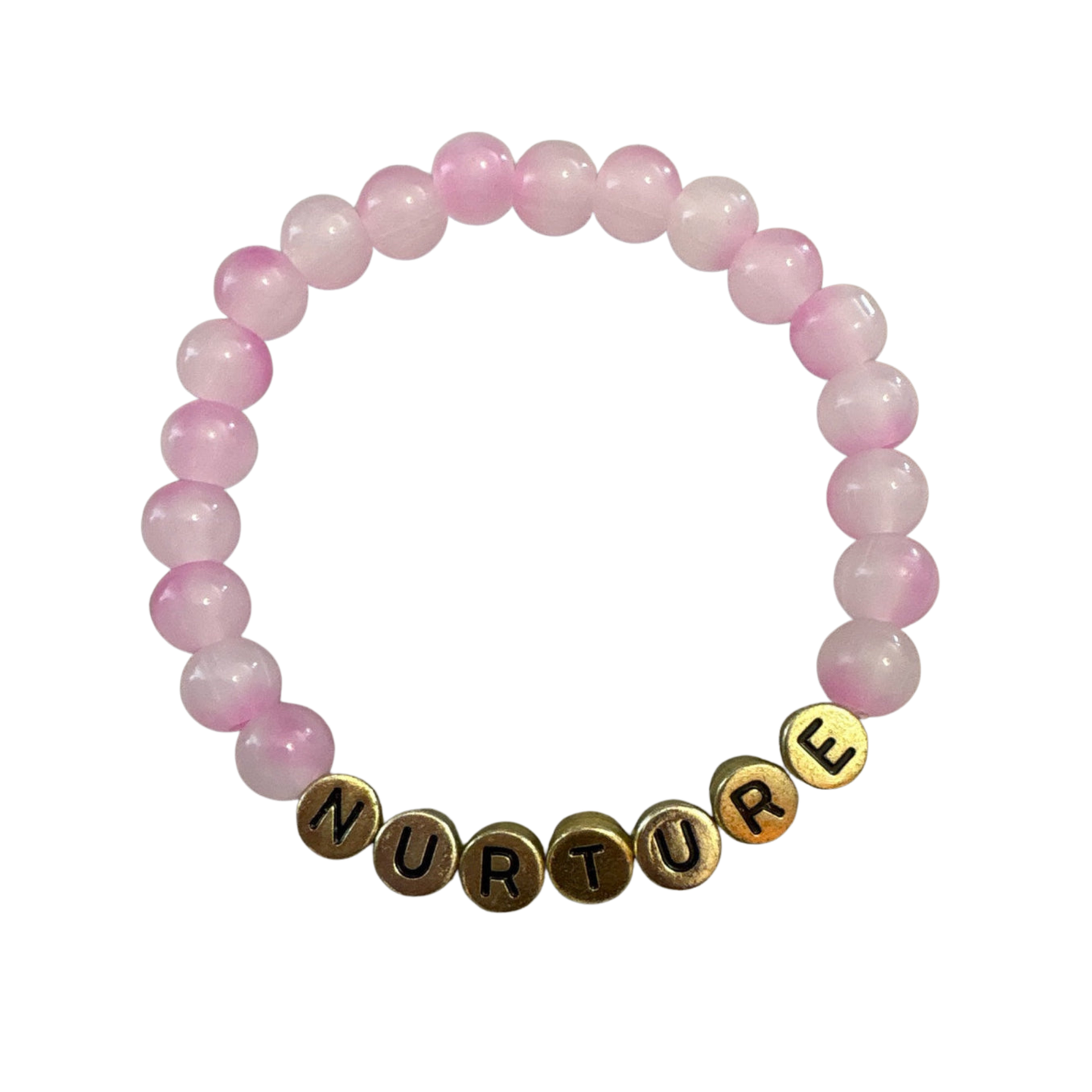 "Nurture" Natural Stone Stretch Bracelet