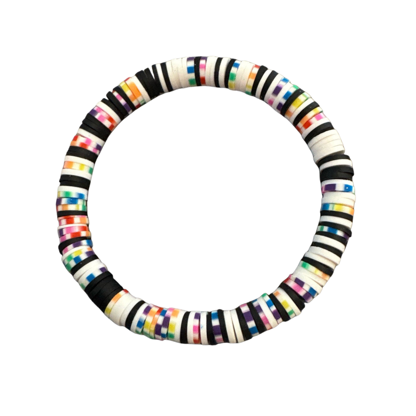 Speak in Color Clay Beaded Bracelet