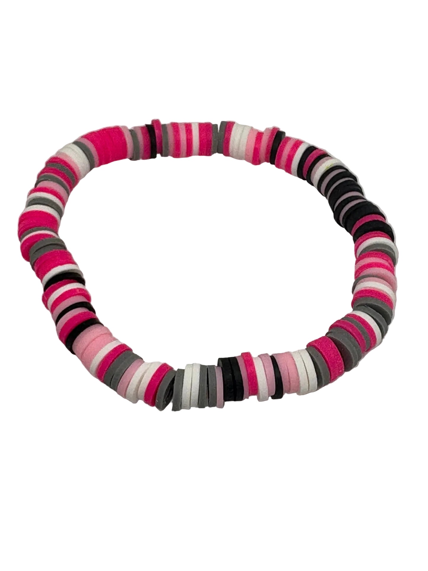 Blush Boundary Clay Beaded Bracelet
