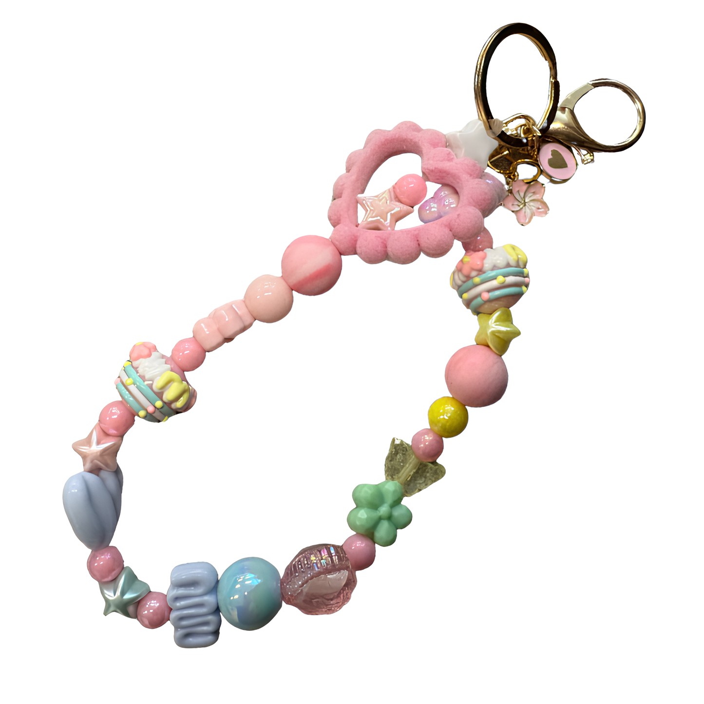 Sweet Orbit Bag Charm Keychain