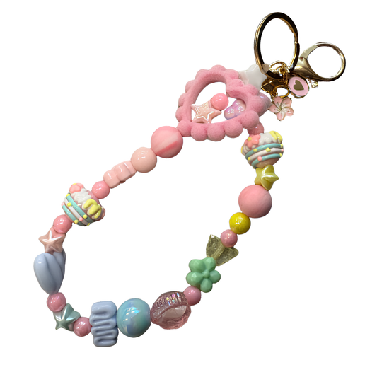 Sweet Orbit Bag Charm Keychain